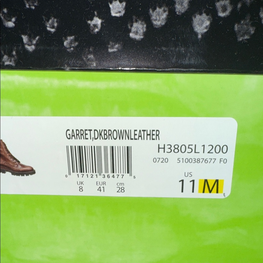 Garret Brown Leather combat boots